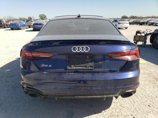 WUAPWAF52JA903044 - 2018 AUDI RS5 BLUE photo 6