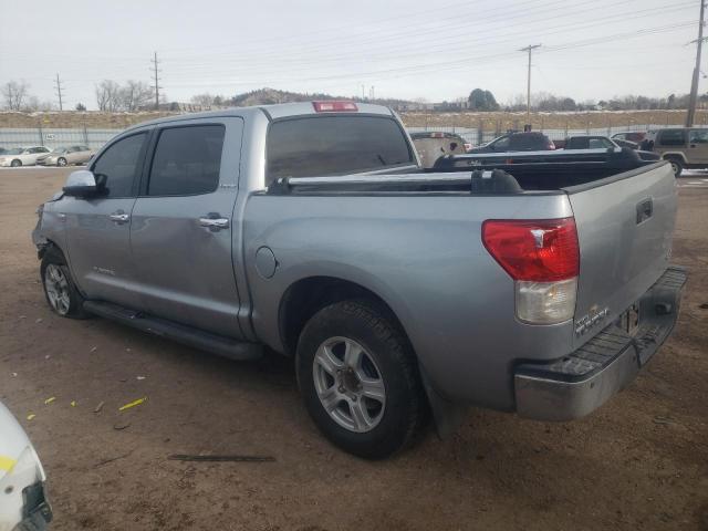 5TFHY5F14CX224845 - 2012 TOYOTA TUNDRA CREWMAX LIMITED SILVER photo 2