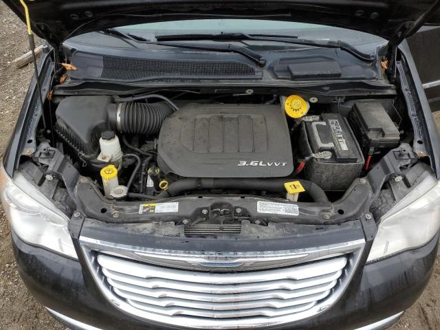 2C4RC1BG0ER163663 - 2014 CHRYSLER TOWN & COU TOURING Чорний фото 12