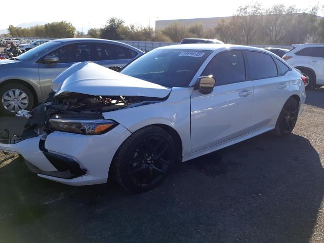 2HGFE2F52NH584464 - 2022 HONDA CIVIC SPORT 白色 照片 1