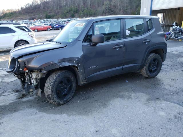 ZACCJBAT4GPE32867 - 2016 JEEP RENEGADE SPORT Մոխրագույն լուսանկար 1