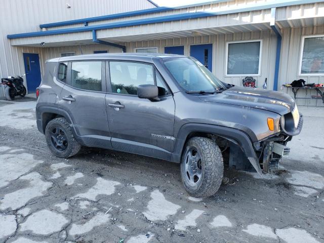 ZACCJBAT4GPE32867 - 2016 JEEP RENEGADE SPORT Մոխրագույն լուսանկար 4