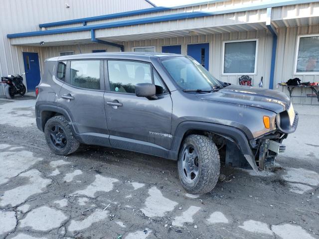 ZACCJBAT4GPE32867 - 2016 JEEP RENEGADE SPORT GRAY photo 4