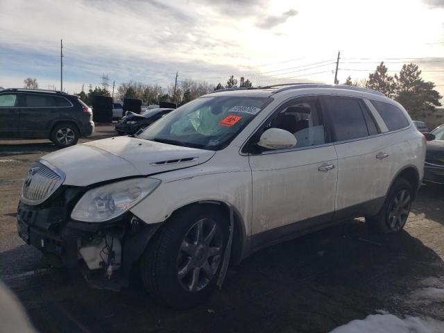 5GALVCED5AJ144104 - 2010 BUICK ENCLAVE CXL WHITE photo 1