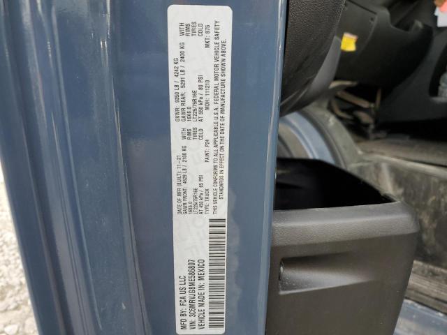 3C6MRVJG8ME586807 - 2021 RAM PROMASTER 3500 HIGH ნაცრისფერი ფოტო 14