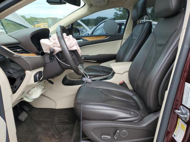 5LMTJ2DH9GUJ30988 - 2016 LINCOLN MKC SELECT Բորդո լուսանկար 7