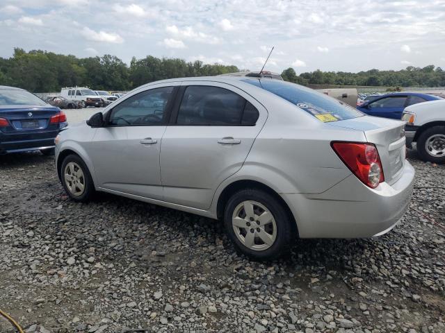 1G1JA5SH4G4125502 - 2016 CHEVROLET SONIC LS SILVER photo 2