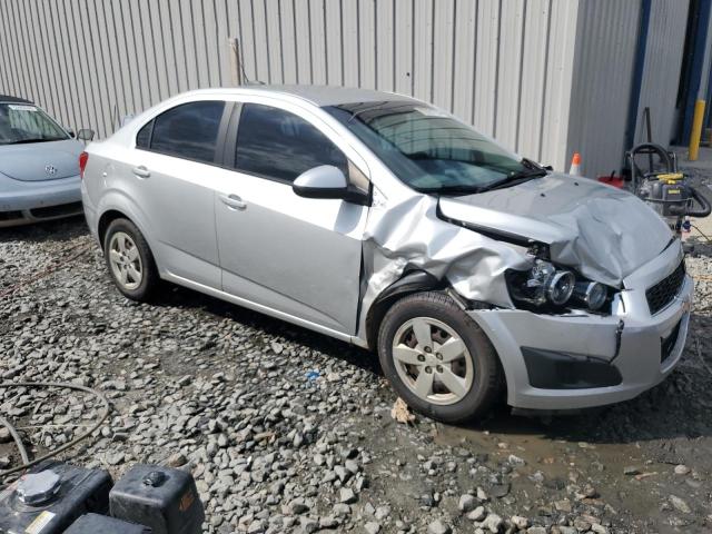 1G1JA5SH4G4125502 - 2016 CHEVROLET SONIC LS SILVER photo 4