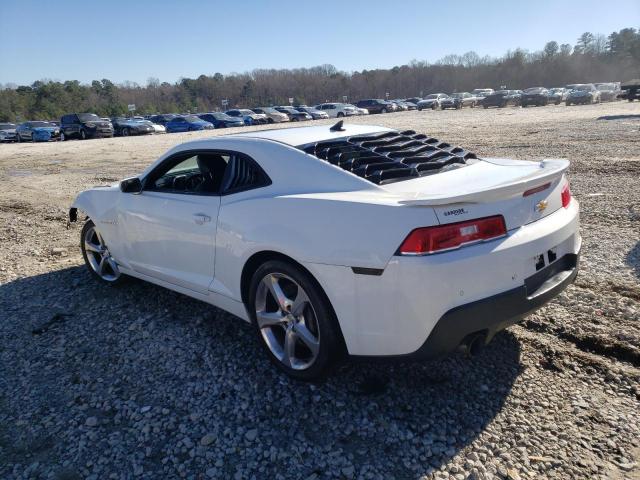 2G1FK1EJ5F9221032 - 2015 CHEVROLET CAMARO 2SS WHITE photo 2