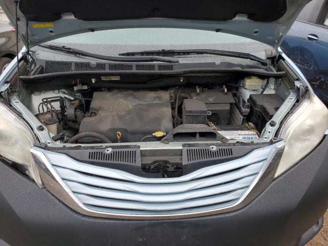 5TDKK3DC5GS722533 - 2016 TOYOTA SIENNA LE BLUE photo 12