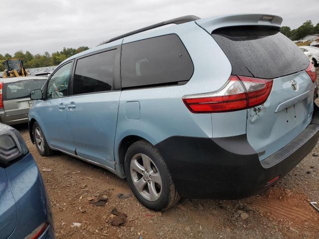 5TDKK3DC5GS722533 - 2016 TOYOTA SIENNA LE BLUE photo 2