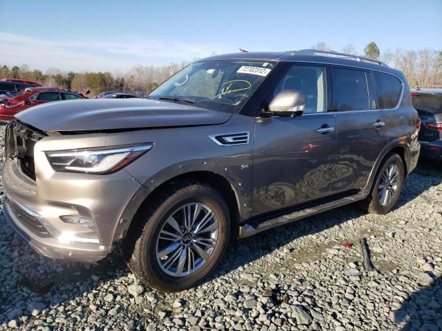 JN8AZ2NE9K9234635 - 2019 INFINITI QX80 LUXE GRAY photo 1