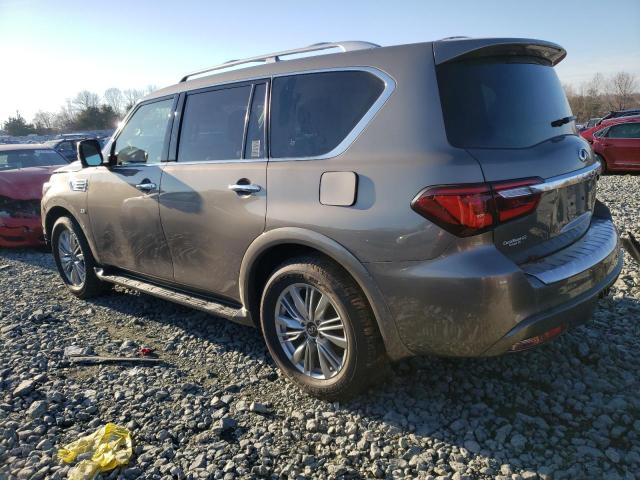 JN8AZ2NE9K9234635 - 2019 INFINITI QX80 LUXE GRAY photo 2