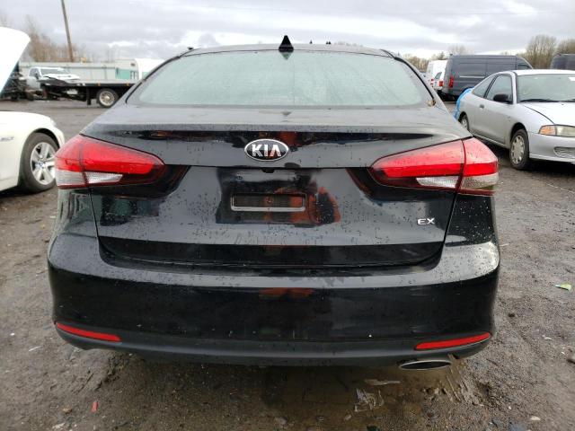 3KPFN4A85JE188935 - 2018 KIA FORTE EX BLACK photo 6