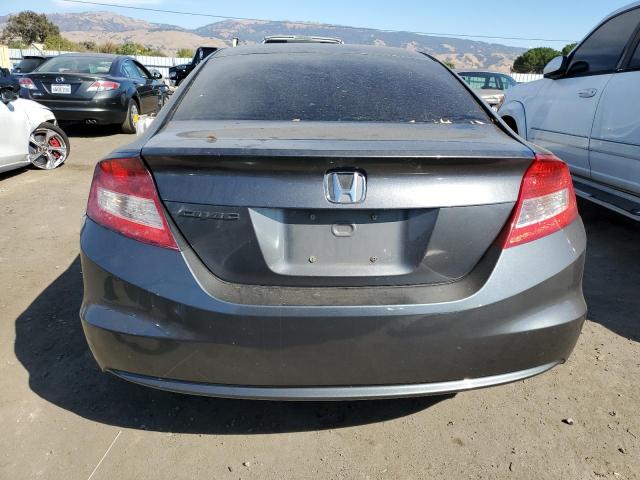 2HGFG3B54CH549413 - 2012 HONDA CIVIC LX GRAY photo 6