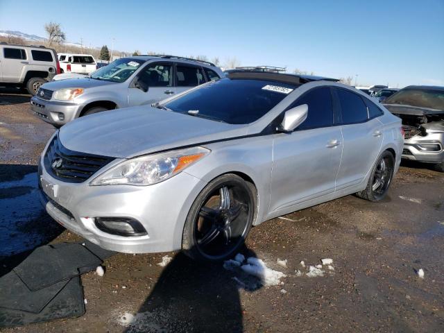 KMHFH4JG8CA177542 - 2012 HYUNDAI AZERA GLS SILVER photo 1