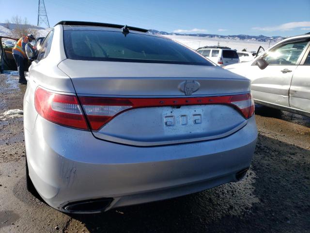 KMHFH4JG8CA177542 - 2012 HYUNDAI AZERA GLS SILVER photo 6