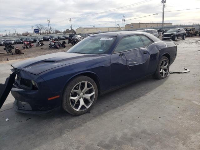 2C3CDZBG3FH705786 - 2015 DODGE CHALLENGER SXT PLUS BLUE photo 1