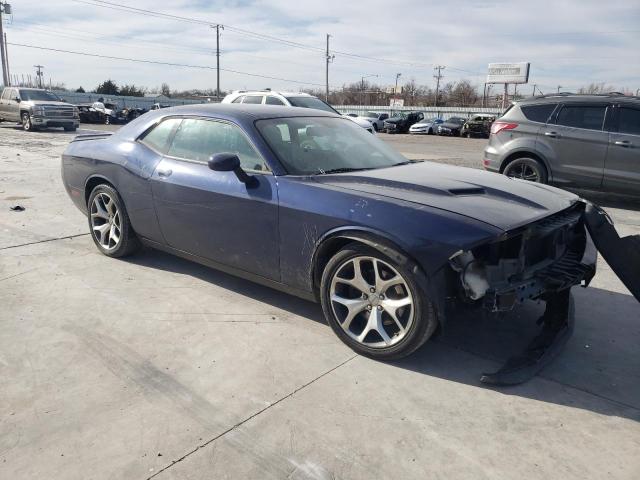 2C3CDZBG3FH705786 - 2015 DODGE CHALLENGER SXT PLUS BLUE photo 4