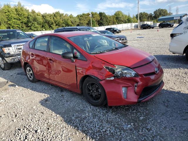 JTDKN3DU1E0362290 - 2014 TOYOTA PRIUS RED photo 4