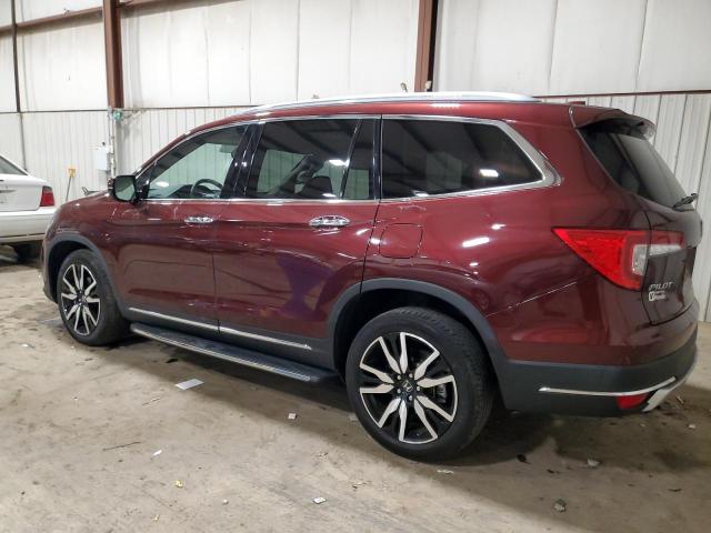 5FNYF6H02MB035784 - 2021 HONDA PILOT ELITE MAROON photo 2