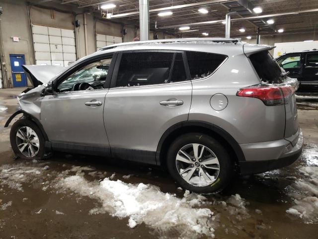 JTMRFREV3JJ217889 - 2018 TOYOTA RAV4 ADVENTURE SILVER photo 2