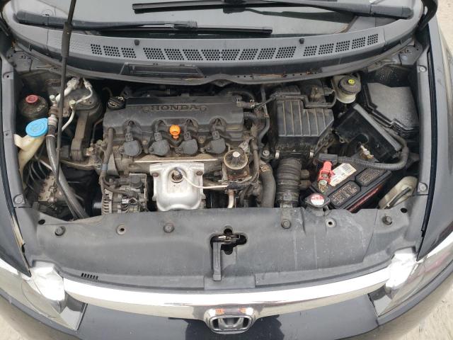 2HGFA16918H320150 - 2008 HONDA CIVIC EXL შავი ფოტო 11