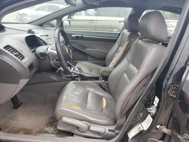 2HGFA16918H320150 - 2008 HONDA CIVIC EXL შავი ფოტო 7