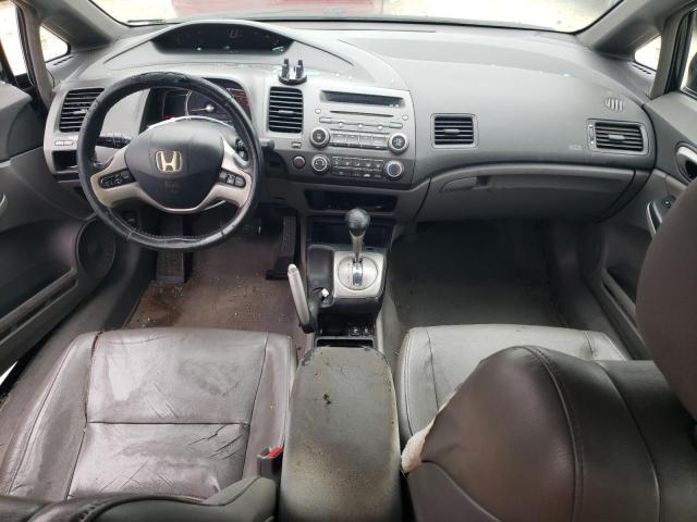 2HGFA16918H320150 - 2008 HONDA CIVIC EXL შავი ფოტო 8