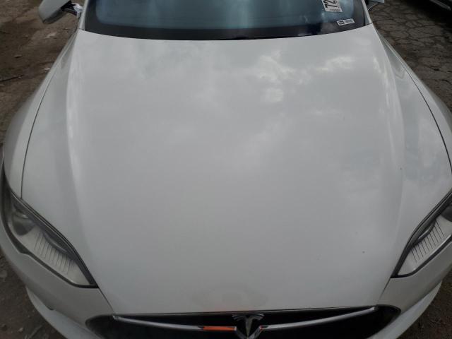 5YJSA1E45FF106123 - 2015 TESLA MODEL S 白色 照片 11