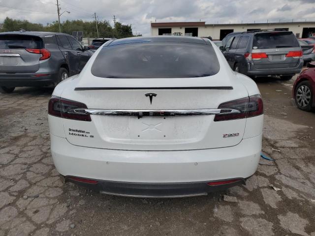 5YJSA1E45FF106123 - 2015 TESLA MODEL S 白色 照片 6