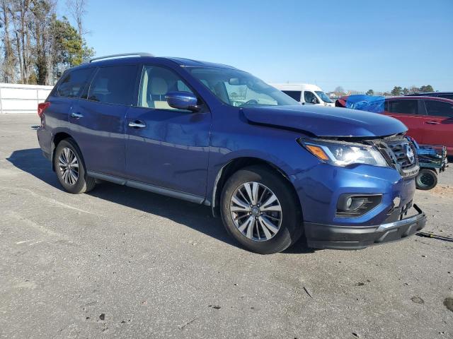 5N1DR2MNXKC595008 - 2019 NISSAN PATHFINDER S BLUE photo 4