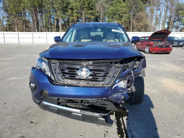 5N1DR2MNXKC595008 - 2019 NISSAN PATHFINDER S BLUE photo 5