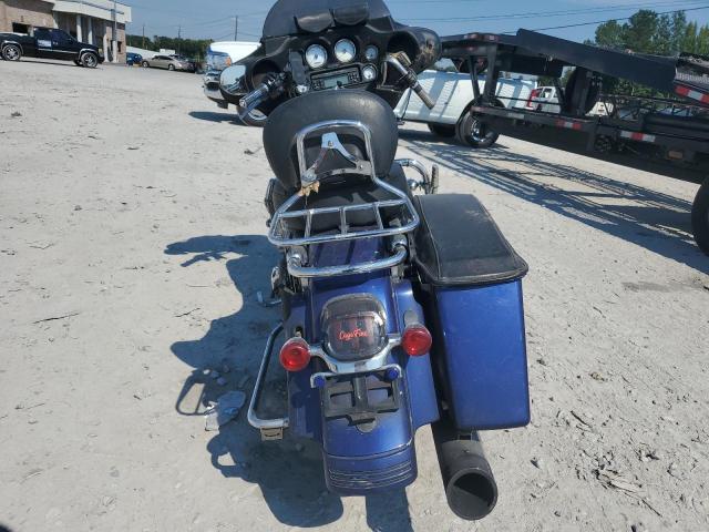 1HD1KBW116Y648661 - 2006 HARLEY-DAVIDSON FLHXI BLUE photo 4