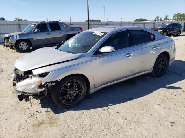 1N4AA5AP2CC814086 - 2012 NISSAN MAXIMA S SILVER photo 1