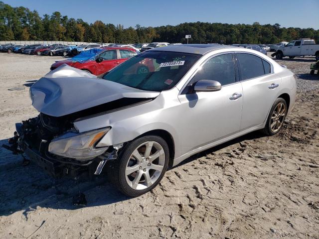 1N4AA5AP0EC451287 - 2014 NISSAN MAXIMA S SILVER photo 1