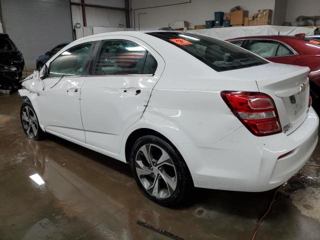 1G1JF5SB5K4123635 - 2019 CHEVROLET SONIC PREMIER WHITE photo 2