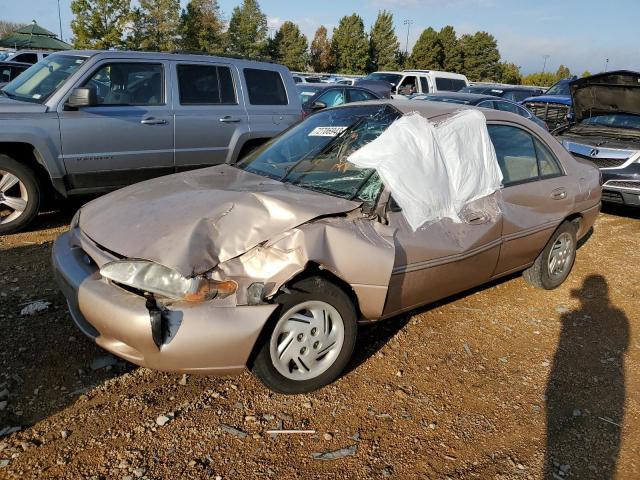 1FALP13P0VW169856 - 1997 FORD ESCORT LX TAN photo 1