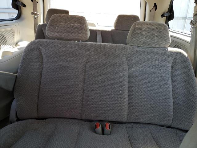 1A4GP45R46B740179 - 2006 CHRYSLER TOWN & COU წითელი ფოტო 10