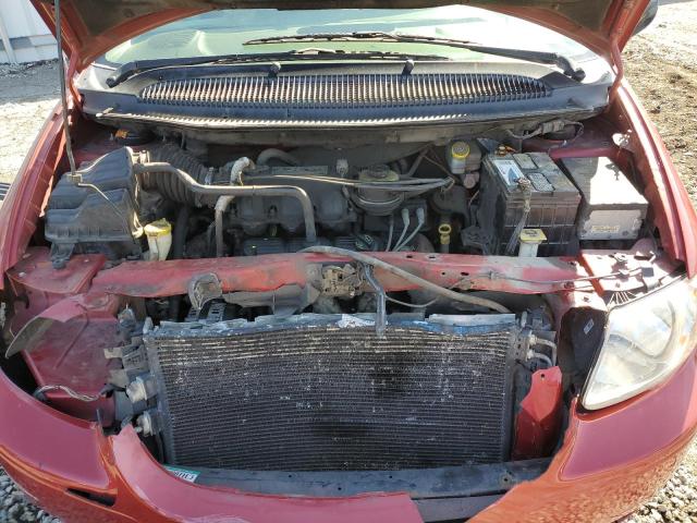 1A4GP45R46B740179 - 2006 CHRYSLER TOWN & COU წითელი ფოტო 12