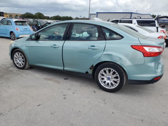 1FAHP3F21CL333230 - 2012 FORD FOCUS SE TURQUOISE photo 2