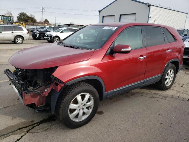 5XYKT3A14BG007233 - 2011 KIA SORENTO BASE RED photo 1