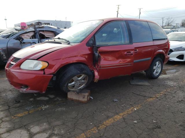 1D4GP45RX6B570998 - 2006 DODGE CARAVAN SXT RED photo 1