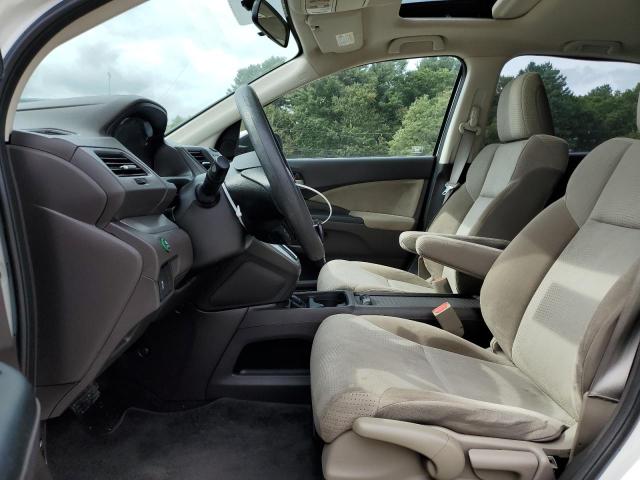 5J6RM4H53CL054439 - 2012 HONDA CR-V EX WHITE photo 7