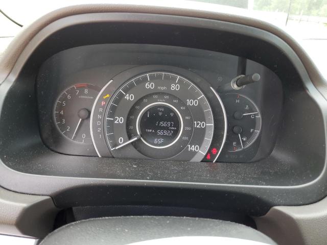 5J6RM4H53CL054439 - 2012 HONDA CR-V EX WHITE photo 9