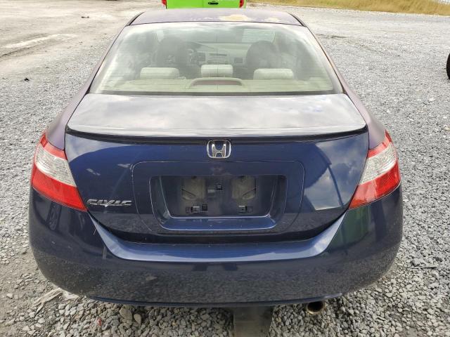 2HGFG12896H571121 - 2006 HONDA CIVIC EX BLUE photo 6