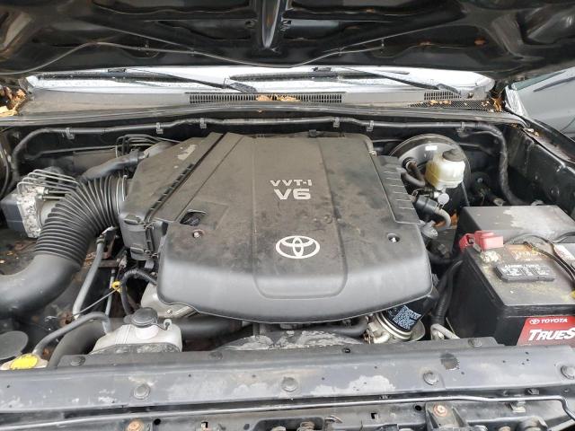 5TFUU4EN6BX007627 - 2011 TOYOTA TACOMA ACCESS CAB შავი ფოტო 11
