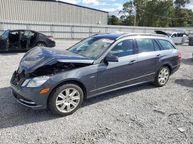 WDDHH8JB8CA542140 - 2012 MERCEDES-BENZ E 350 4MATIC WAGON GRAY photo 1