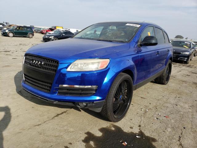 WA1BY74L87D030259 - 2007 AUDI Q7 3.6 QUATTRO PREMIUM BLUE photo 1