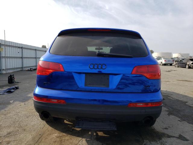 WA1BY74L87D030259 - 2007 AUDI Q7 3.6 QUATTRO PREMIUM BLUE photo 6